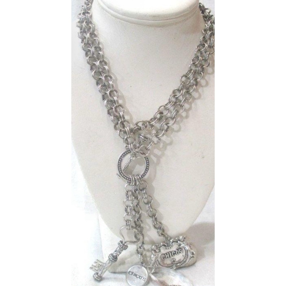 Chico's 35 Year Anniversary Celebration Adjustable Necklace